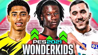 BEST YOUNG PLAYERS and NEW WONDERKIDS in PES 2021 MASTER LEAGUE!!