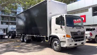 Hino FL2628 6x2 Custom Curtainsider Truck 14 Pallet Transport Distribution Freight Truck