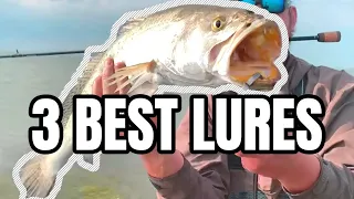 BEST 3 lures for catching SPECKLED TROUT!