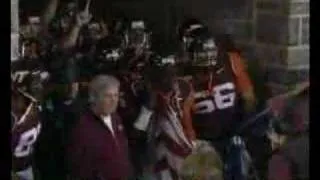 Hokies entrance vs. Miami