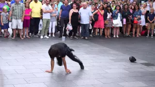 Break Dance at Leicester Square July 4, 2015