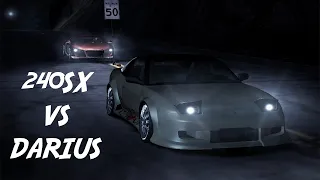 Beating Darius With Tier 1 Nissan 240sx | Need for Speed Carbon