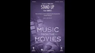 Stand Up (from Harriet) (SATB Choir) - Arranged by Mac Huff