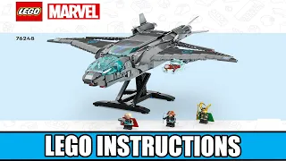 LEGO Instructions | Marvel Super Heroes | 76248 | The Avengers Quinjet