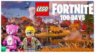 Building A Village For Me & My Friends! [2] - 100 Days of LEGO Fortnite