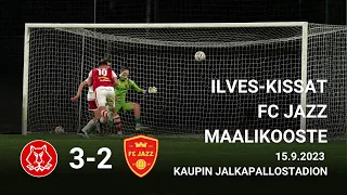 Ilves-Kissat - FC Jazz 15.9.2023 (3-2) Kaupin jalkapallostadion