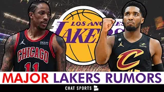 MAJOR Lakers Rumors On DeMar DeRozan, Donovan Mitchell & Bronny James