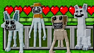 ESSES SÃO OS MONSTROS DE ZOONOMALY NO MINECRAFT