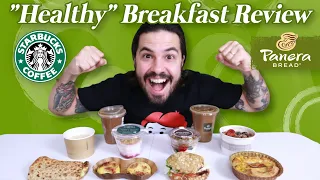 Starbucks vs Panera | Who has the better "healthy" breakfast menu options?