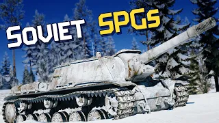 Soviet SPGs / War Thunder