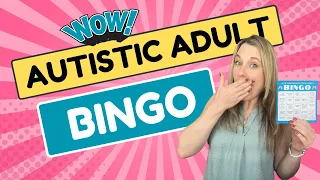 Late Diagnosed Autistic Adult BINGO | 25 Common Autistic Experiences