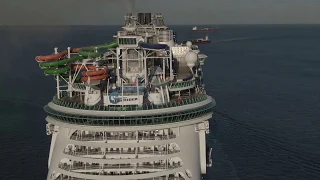 Royal Caribbean Liberty of the Seas Leaving Galveston, Texas