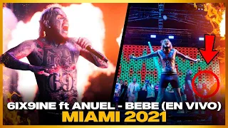 6IX9INE Full Live Performance In Miami 2021 | Gooba , Trollz , Zaza , Bebe Ft. ANUEL | Triller Fest