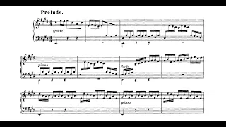 J. S. Bach - Suite in E major, I. Preludio, BWV 1006a (1006.2) - Cyprien Katsaris Piano