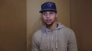 Steph Curry rooting for Panthers franchise, individual players at Super Bowl 50