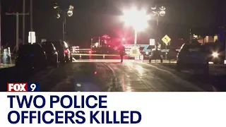 2 police officers killed in western Wisconsin