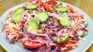 INCREDIBLY delicious salad in 10 minutes | Great Salad for any occasion!