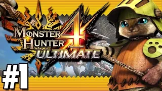 Monster Hunter 4 Ultimate: Demo Jak & Lev (Co-op) - Part 1