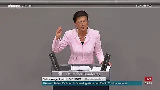 Sahra Wagenknecht entlarvt Habeck & Co. als „dümmste Regierung Europas“ 08.09.22 Supergau Wirtschaft