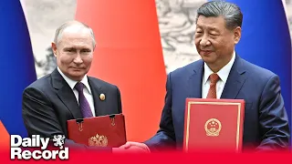Vladimir Putin thanks Xi Jinping for China's efforts to help resolve Ukraine conflict
