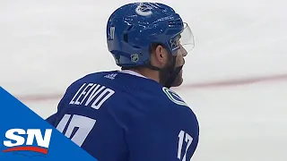 Josh Leivo Scores In Vancouver Canucks Debut After Pass From Elias Pettersson