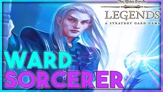 SHIELD UP | HoS WARD MIDRANGE SORCERER DECK 🗡️TES LEGENDS | The Elder Scrolls Legends Furo