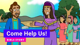 Bible story "Come Help Us!" | Primary Year C Quarter 2 Episode 2 | Gracelink