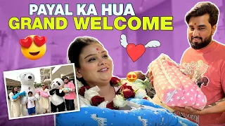 PAYAL KA HUA GRAND WELCOME | Armaan Malik