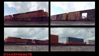 Killing Time in KC: BNSF Boxcar and Intermodal Action in Kansas City, Missouri