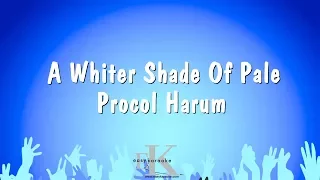 A Whiter Shade Of Pale - Procol Harum (Karaoke Version)