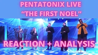 ‘The First Noel’ LIVE- reaction & analysis - PENTATONIX 2021