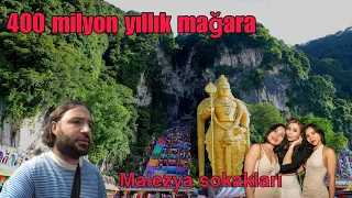 Şeriat ülkesi Malezya'ya Geldim ( Batu caves mağaraları , Malezya sokakları) part1 #batucaves