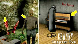 Granny plays piano and Grandpa feeds river monster|| Granny Chapter 2 Secrets