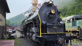 A Ride Behind Reading & Northern T-1 #2102