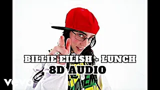 Billie Eilish - LUNCH | 8d audio (BEST SONG FROM 2024)