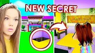 Secret *NEW* Classroom UNDERNEATH School in BROOKHAVEN with IAMSANNA (Roblox)