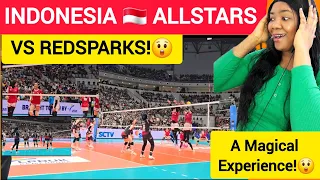 [SET5] RED SPARKS🇰🇷 VS INDONESIA ALL STAR🇮🇩 @Indonesia Arena....Mind-Blown!😲😱  [REACTION]