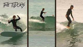 Joel Tudor and his sons Tosh and Judah at Cardiff Reef, February 3rd, 2023.