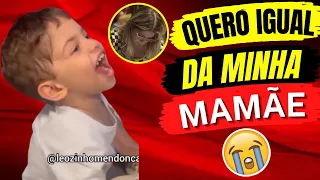 😭LEOZINHO QUIS IGUAL A ROUPA QUE A MAMÃE USOU NO ACIDENTE, É DE CHORAR😭