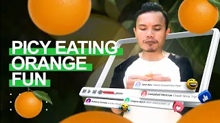 HOW to PEEL an ORANGE - You've been Doing it wrong🍊So FunNy