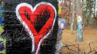 There's a graffiti ghost town in the woods of N.J.