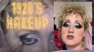 Trying 1920's Downturned Eye Makeup | Brittany Broski