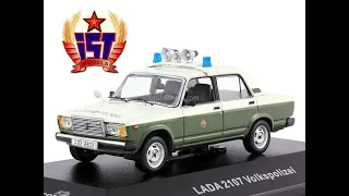 Lada 2107 Volkspolizei Cars&Co IST Models 1/43 Modelcar