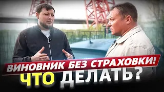 ВИНОВНИК ДТП без СТРАХОВКИ! ЧТО ДЕЛАТЬ если НЕТ полиса ОСАГО?