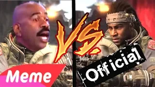 CoD: BLACK OPS 4 - MEME Trailer vs Official Trailer Comparison