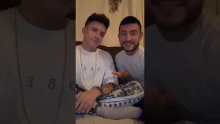 Dawid Kwiatkowski i Michał Kwiatkowski live na instagramie.