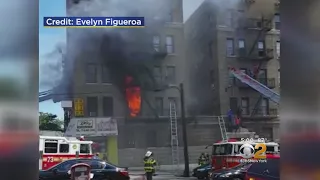 Fire Sweeps Through Bronx Apartment Building