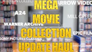 MEGA MOVIE COLLECTION UPDATE - 140+ Blurays, 4Ks, A24, Criterion, Arrow, Warner & MORE! | BLURAY DAN