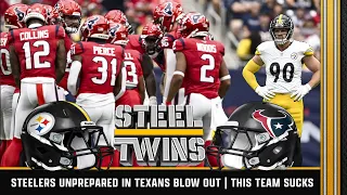 THE STEELERS SUCK! TEXANS BLOW OUT STEELERS 30-6 | ANOTHER BLOWOUT LOSS! Steelers vs Texans Reaction