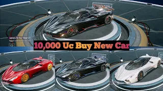 Insane Tuatara Rose Motor Cruise & $10,000 Uc Prize! Bgmi New Car Crate Opening & 3.2 Update 😱